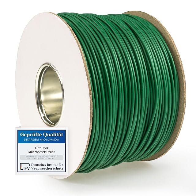 Roll of 2.7 mm tinned boundary wire for robot mowers