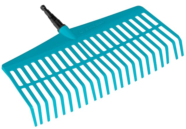 Gardena combisystem rake head with plastic tines
