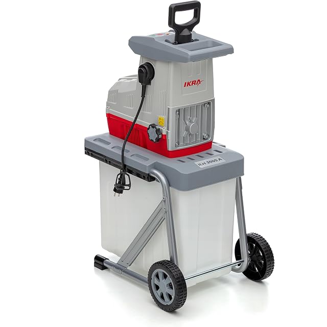 IKRA ILH 3000A electric roller shredder with a 60-litre collection box