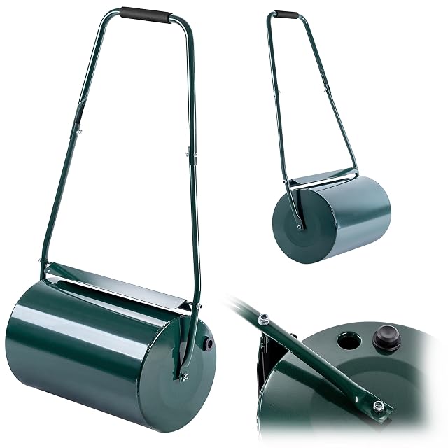 KADAX steel lawn roller with U-shaped handle