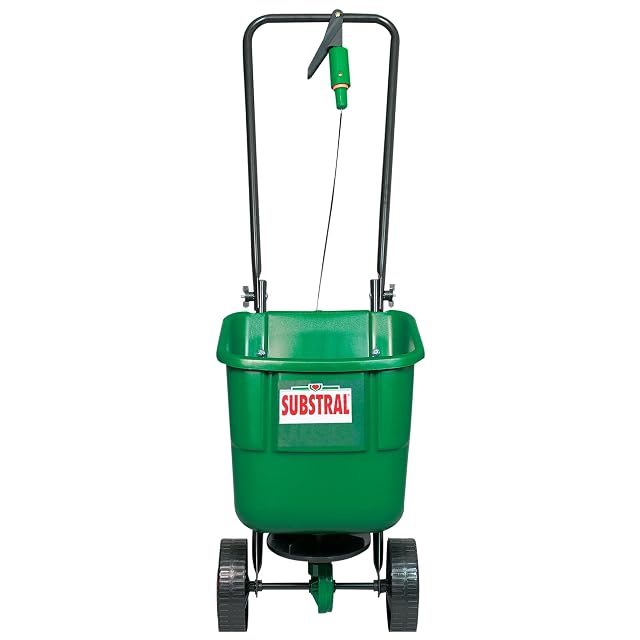 Substral EasyGreen rotary broadcast spreader with U-handle